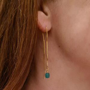 Moonrock earring
