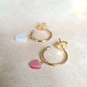 Moonrock earrings Sammy + Rosy